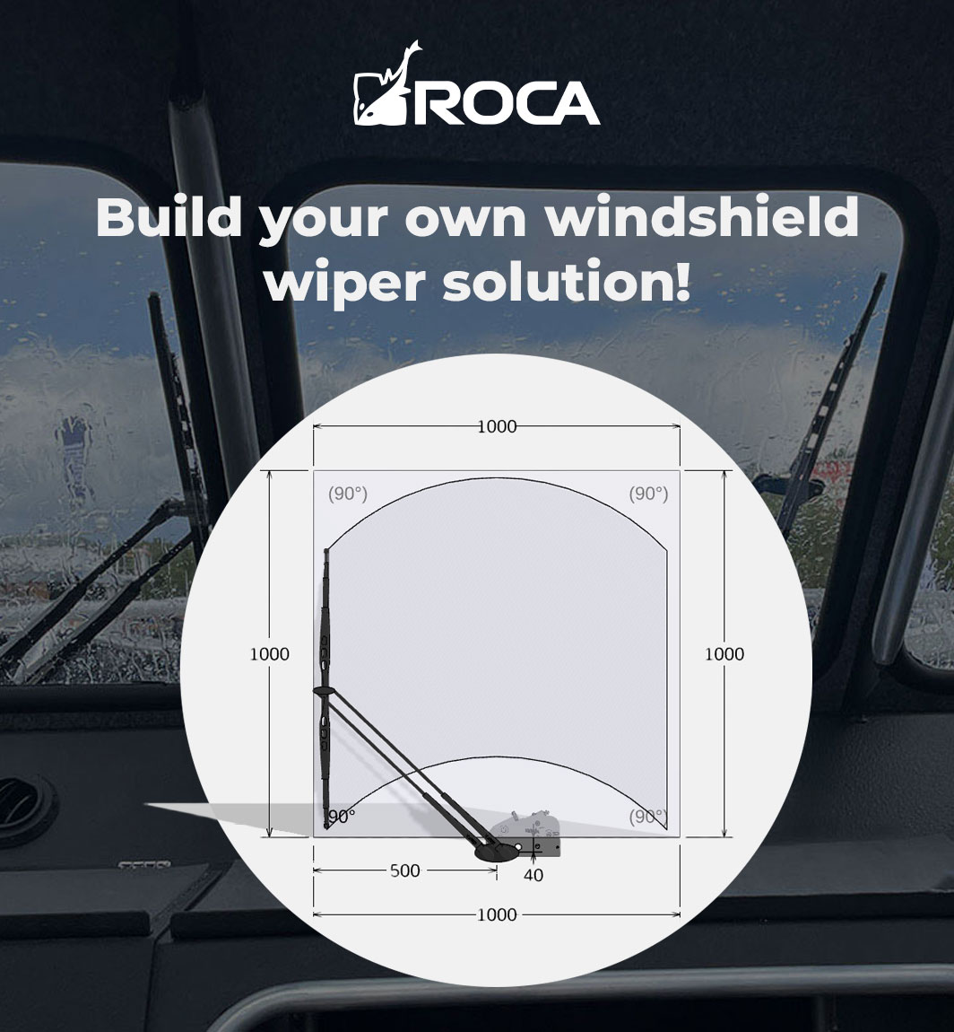 Build your own windshield wiper solution!